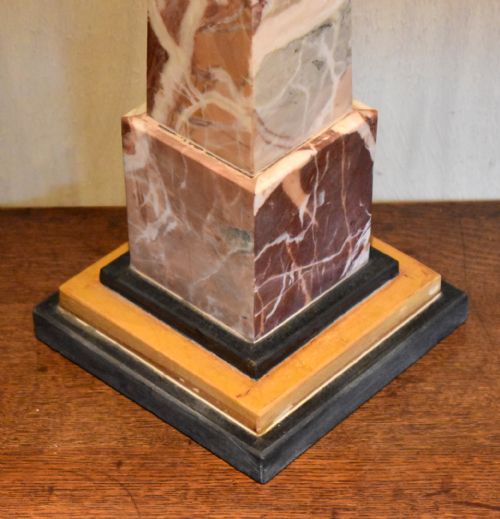 LARGE MARBLE OBELISK - ADDITIONAL PHOTO 11