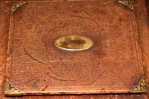 FINE REGENCY LEATHER WORK BOX - ADDITIONAL PHOTO 6