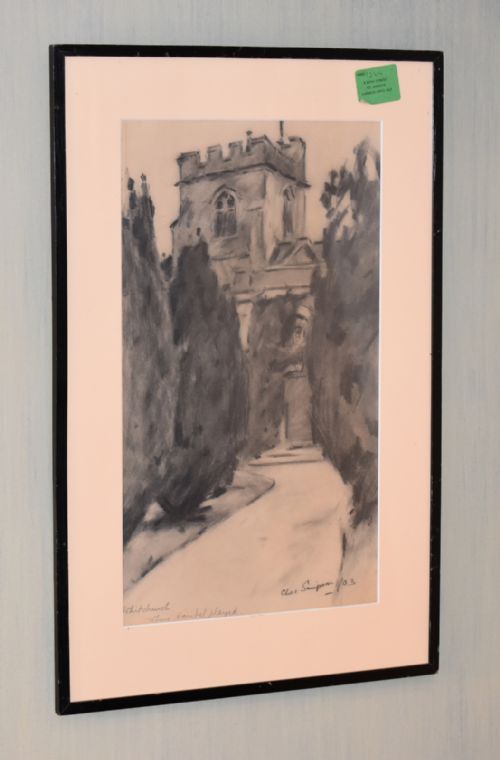 SUPERB PAIR OF DRAWINGS BY CHARLES WALTER SIMPSON - ADDITIONAL PHOTO 5