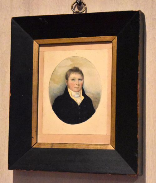 FINE REGENCY MINIATURE PORTRAIT - ADDITIONAL PHOTO 1