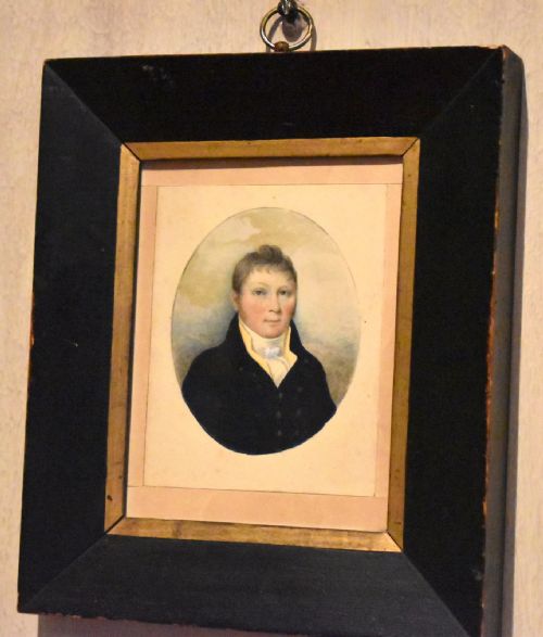 FINE REGENCY MINIATURE PORTRAIT - ADDITIONAL PHOTO 2
