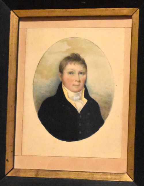 FINE REGENCY MINIATURE PORTRAIT - ADDITIONAL PHOTO 3