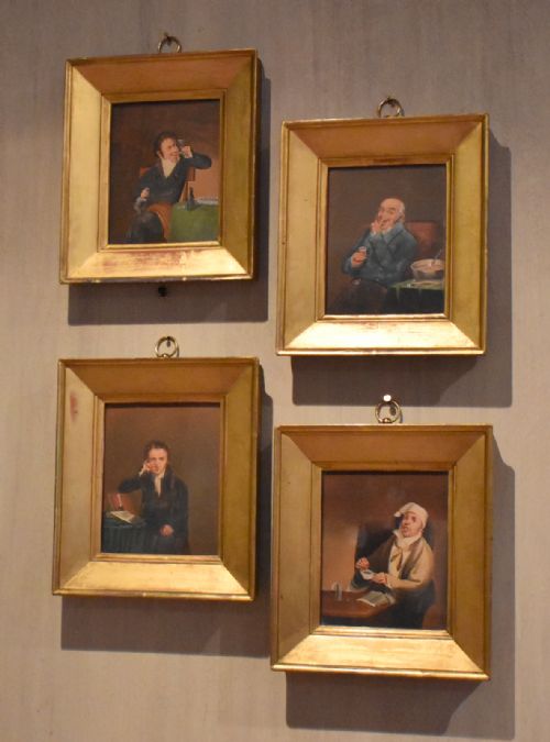 SUPERB SET OF FOUR VICTORIAN MINIATURES - ADDITIONAL PHOTO 1