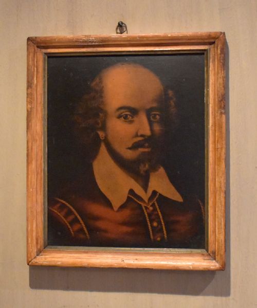 CHARMING VICTORIAN PRINT OF SHAKESPEARE - ADDITIONAL PHOTO 1