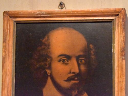 CHARMING VICTORIAN PRINT OF SHAKESPEARE - ADDITIONAL PHOTO 4