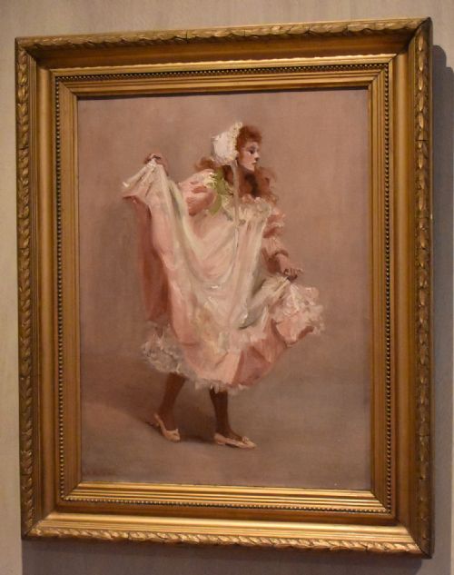 OIL PAINTING OF YOUNG LADY - ADDITIONAL PHOTO 1
