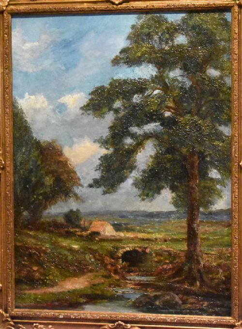 IMPRESSIONIST LANDSCAPE OIL PAINTING - ADDITIONAL PHOTO 2