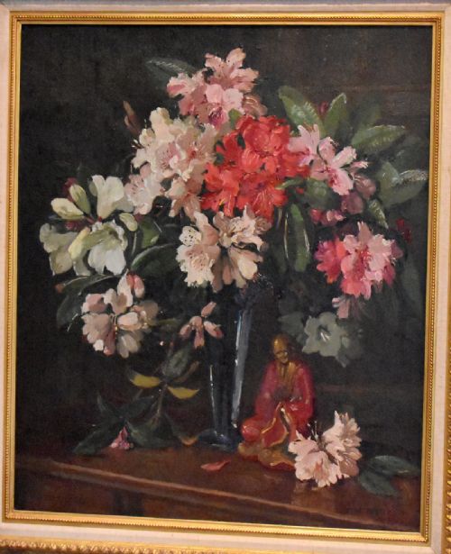 STILL LIFE OIL PAINTING BY HERBERT DAVIS RICHTER - ADDITIONAL PHOTO 3