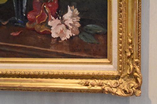 STILL LIFE OIL PAINTING BY HERBERT DAVIS RICHTER - ADDITIONAL PHOTO 5