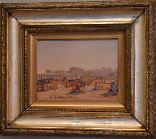 IMPRESSIONIST OIL PAINTING OF LOWESTOFT BEACH - ADDITIONAL PHOTO 2