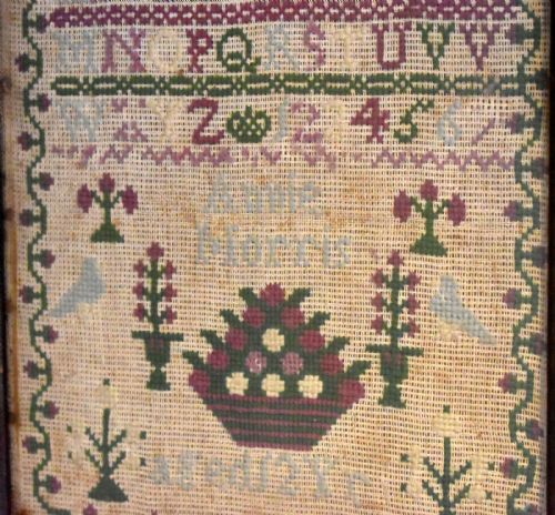 CHARMING LITTLE VICTORIAN SAMPLER - ADDITIONAL PHOTO 2