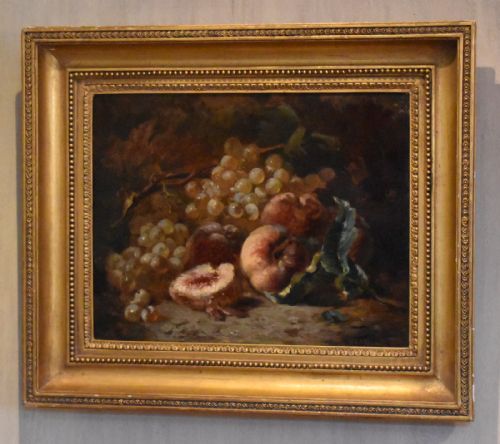 STILL LIFE OIL PAINTING BY EUGENE CLAUDE - ADDITIONAL PHOTO 1