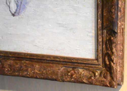 NORTH AFRICAN MARKET SCENE OIL PAINTING - ADDITIONAL PHOTO 5