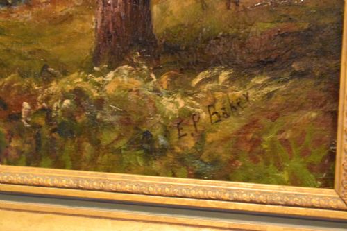 RIVER LANDSCAPE OIL PAINTING BY EPBAKER - ADDITIONAL PHOTO 3