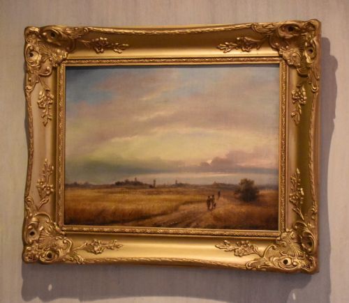 landscape oil painting by david cox snr 17831859 - CATEGORY: ANTIQUE ART - DATED 1850