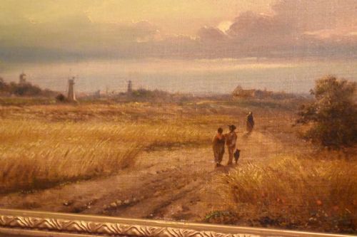LANDSCAPE OIL PAINTING BY DAVID COX SNR 17831859 - ADDITIONAL PHOTO 4