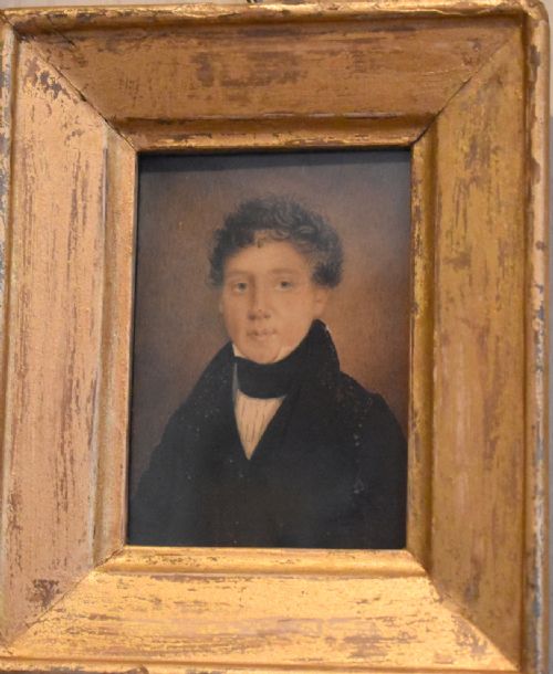 REGENCY MINIATURE PORTRAIT - ADDITIONAL PHOTO 4