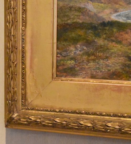 FINE OIL PAINTING OF THE WHITE CLIFFS OF DOVER - ADDITIONAL PHOTO 5