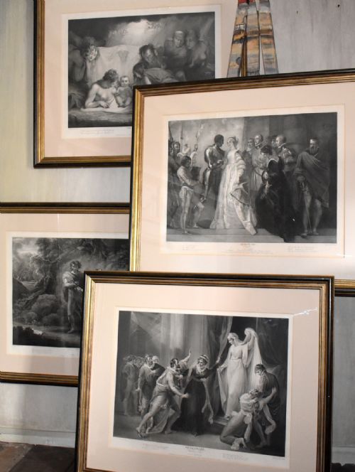 SUPERB SET OF FOUR GEORGIAN SHAKESPEARE PRINTS - ADDITIONAL PHOTO 1