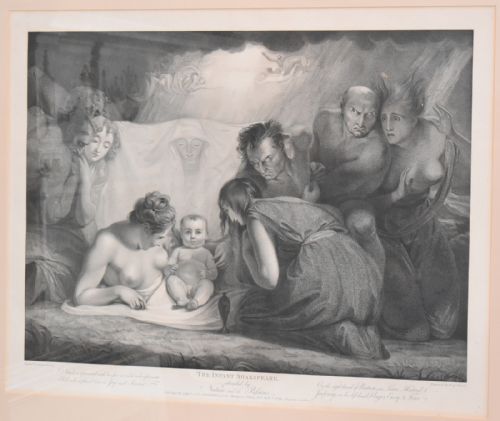SUPERB SET OF FOUR GEORGIAN SHAKESPEARE PRINTS - ADDITIONAL PHOTO 3