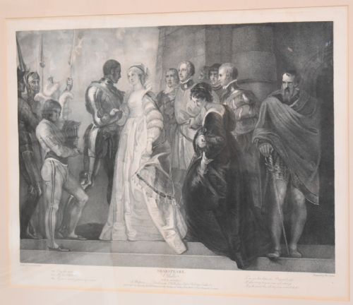 SUPERB SET OF FOUR GEORGIAN SHAKESPEARE PRINTS - ADDITIONAL PHOTO 4