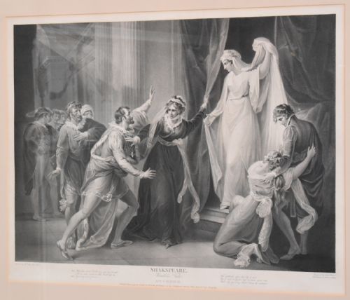 SUPERB SET OF FOUR GEORGIAN SHAKESPEARE PRINTS - ADDITIONAL PHOTO 8