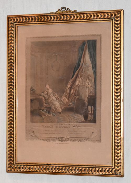 PAIR OF EIGHTEENTH CENTURY FRENCH PRINTS - ADDITIONAL PHOTO 4