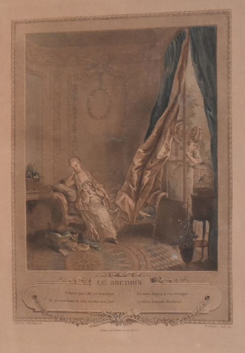 PAIR OF EIGHTEENTH CENTURY FRENCH PRINTS - ADDITIONAL PHOTO 5