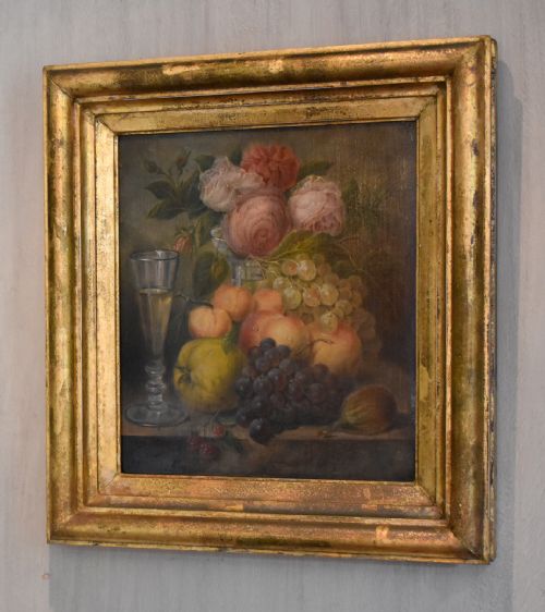 FINE VICTORIAN STILL LIFE OIL PAINTING - ADDITIONAL PHOTO 1