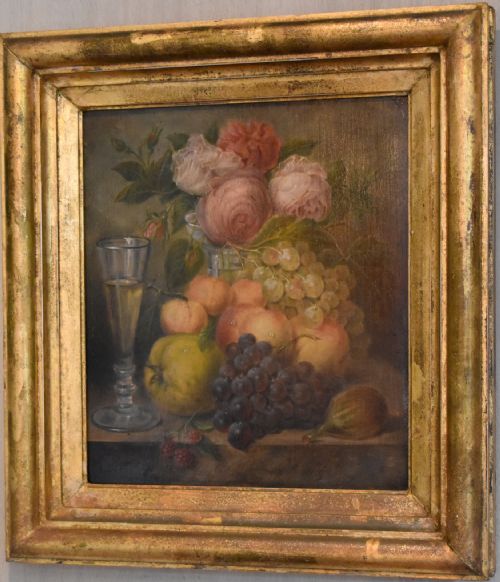 FINE VICTORIAN STILL LIFE OIL PAINTING - ADDITIONAL PHOTO 2