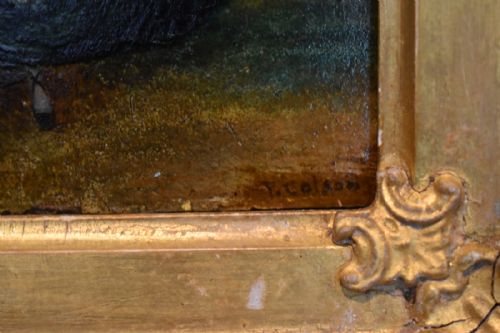 LATE REGENCY MINIATURE OIL OF A LADY - ADDITIONAL PHOTO 5