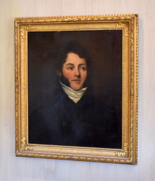 fine regency oil portrait of a gentleman - CATEGORY: ANTIQUE ART - DATED REGENCY