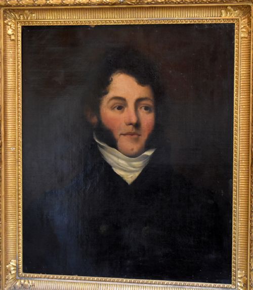 FINE REGENCY OIL PORTRAIT OF A GENTLEMAN - ADDITIONAL PHOTO 2
