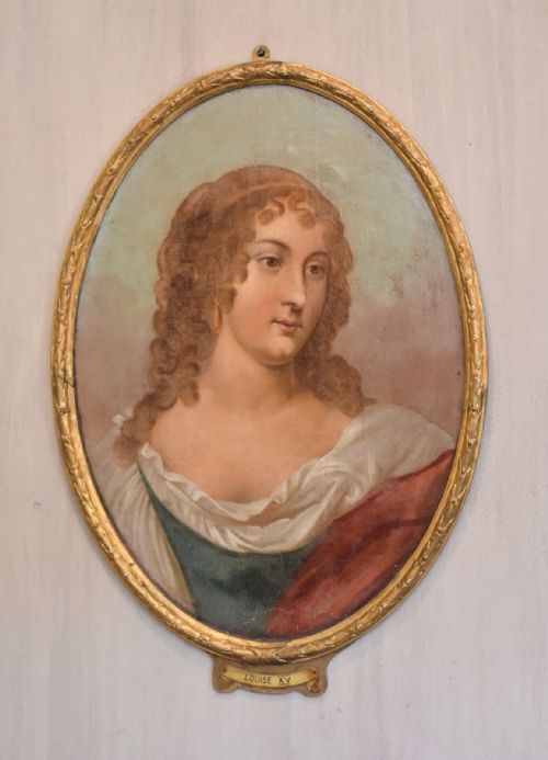 oil portrait of a noblewoman - CATEGORY: ANTIQUE ART - DATED 19TH CENTURY