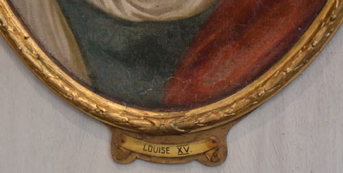 OIL PORTRAIT OF A NOBLEWOMAN - ADDITIONAL PHOTO 2