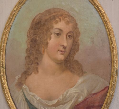 OIL PORTRAIT OF A NOBLEWOMAN - ADDITIONAL PHOTO 3