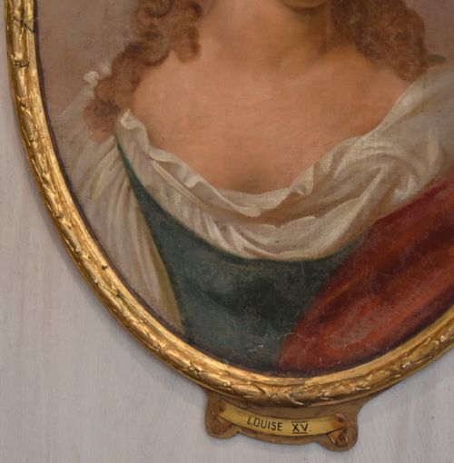 OIL PORTRAIT OF A NOBLEWOMAN - ADDITIONAL PHOTO 5
