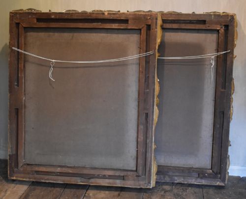 LARGE PAIR OF VICTORIAN OIL PORTRAITS - ADDITIONAL PHOTO 7