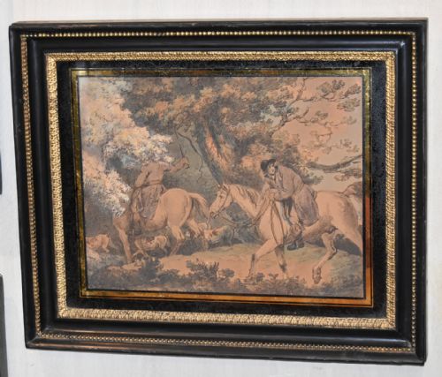 SET OF FIVE VICTORIAN HUNTING PRINTS AFTER MORLAND - ADDITIONAL PHOTO 4