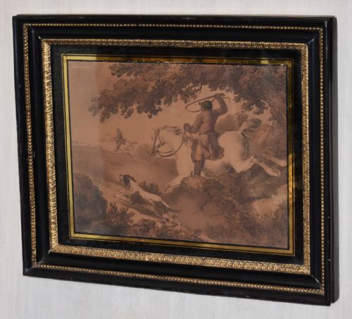SET OF FIVE VICTORIAN HUNTING PRINTS AFTER MORLAND - ADDITIONAL PHOTO 5