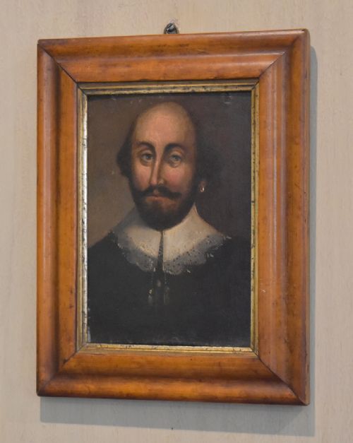 GEORGIAN OIL PAINTING PORTRAIT OF SHAKESPEARE - ADDITIONAL PHOTO 1