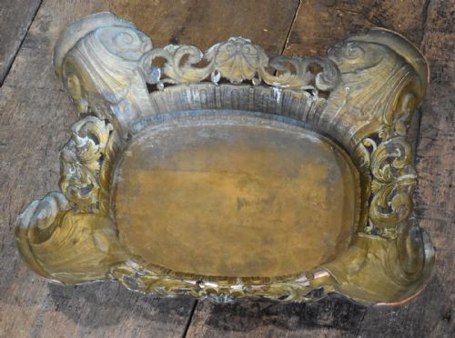 FINE PIERCED COPPER REPOUSSE STAND - ADDITIONAL PHOTO 7