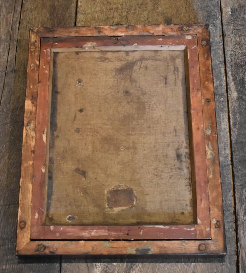 LATE REGENCY PORTRAIT OIL PAINTING OF A LADY - ADDITIONAL PHOTO 4