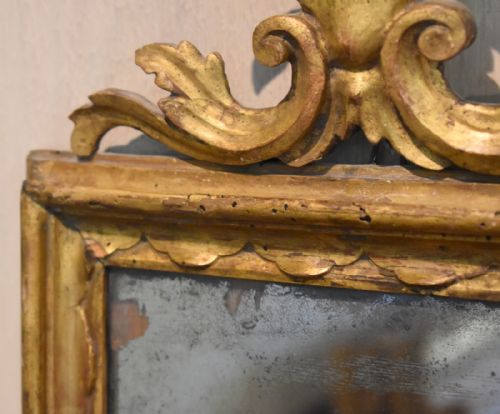 SMALL GILTWOOD PIER MIRROR - ADDITIONAL PHOTO 3