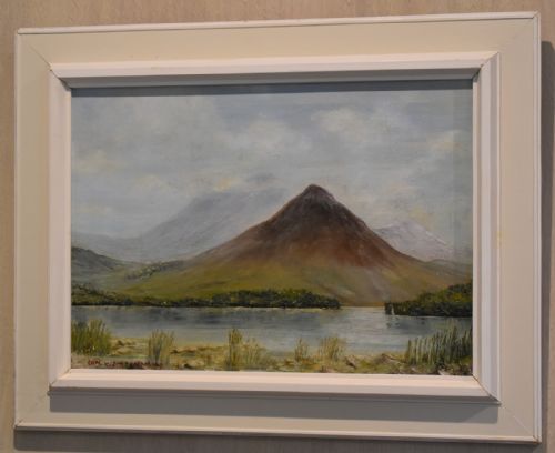 WELSH LANDSCAPE OIL PAINTING BY CHARLES WYATT WARREN 1908 1993 - ADDITIONAL PHOTO 1