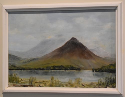 WELSH LANDSCAPE OIL PAINTING BY CHARLES WYATT WARREN 1908 1993 - ADDITIONAL PHOTO 2