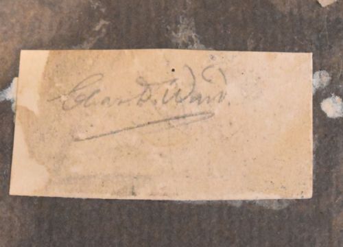 MINIATURE PORTRAIT DRAWING BY CHARLES DANIEL WARD - ADDITIONAL PHOTO 5