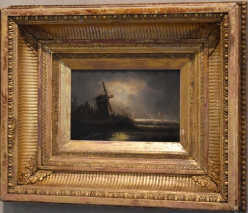 NOCTURNE OIL PAINTING AFTER PETHER - ADDITIONAL PHOTO 2