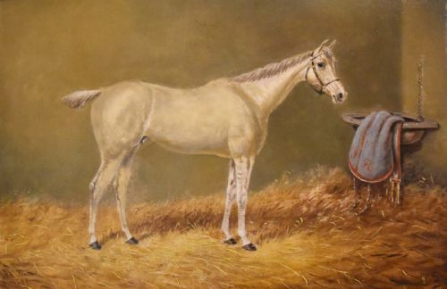 BEVERLEY OIL PAINTING OF A HORSE BY WILLIAM EDDOWES TURNER - ADDITIONAL PHOTO 3