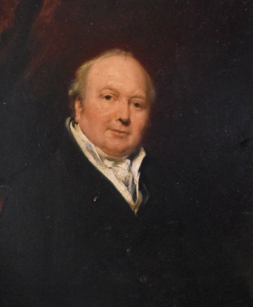 FINE QUALITY LATE REGENCY OIL PORTRAIT OF A GENTLEMAN - ADDITIONAL PHOTO 4